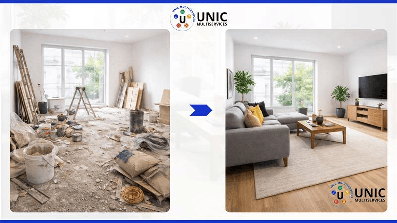 Fin de chantier